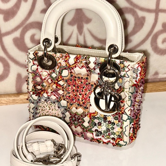 Lady Dior Mini Hand Bag - Picture 1 of 8